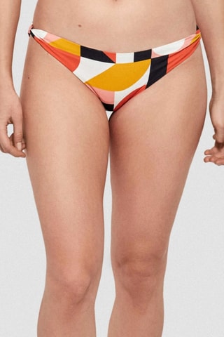 Slip bikini - Rosso e giallo