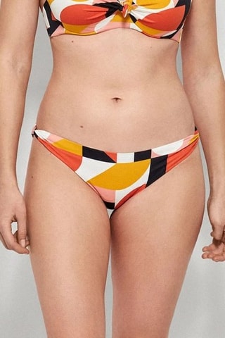 Slip bikini - Rosso e giallo