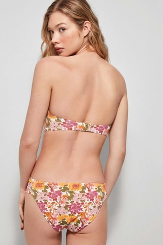 Slip bikini - Giallo e rosa