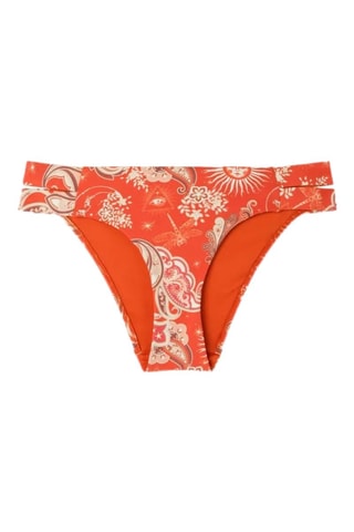 Slip bikini - Bianco e rosso