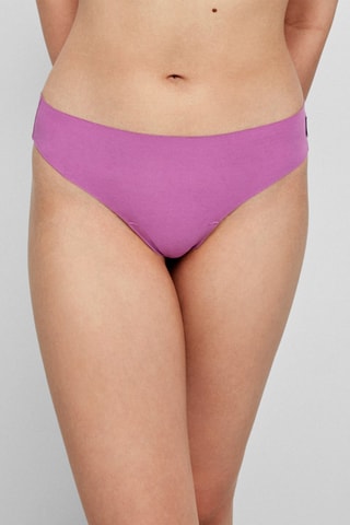 Tanga - Bianco, nero e viola