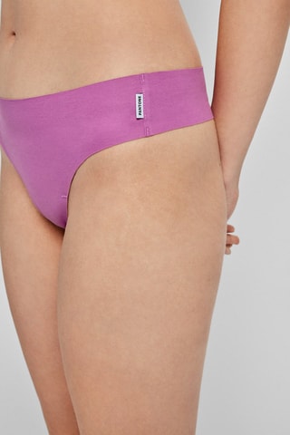 Tanga - Bianco, nero e viola