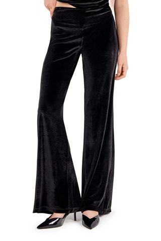 Pantaloni larghi a vita alta Party Edition - Nero