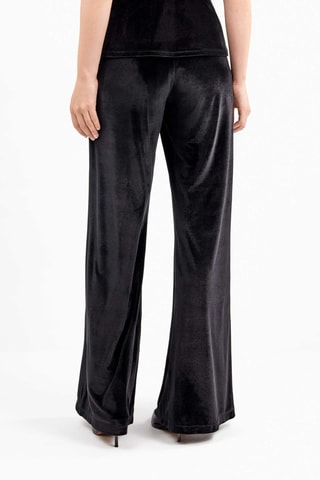 Pantaloni larghi a vita alta Party Edition - Nero