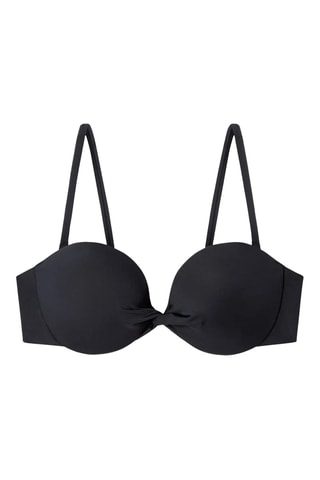 Reggiseno bikini con coppe Swim - Nero