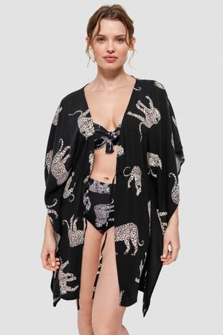 Caftano - Bianco e nero