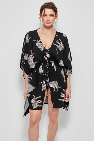 Caftano - Bianco e nero