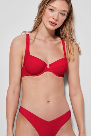 Slip bikini - Rosso