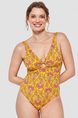 Costume intero - Rosso e giallo