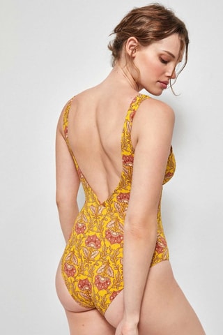 Costume intero - Rosso e giallo