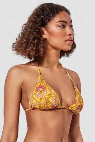 Reggiseno bikini - Rosso e giallo