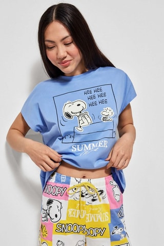 Pigiama Snoopy e i Peanuts - Blu