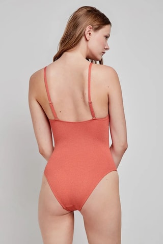 Costume intero Swim - Marrone