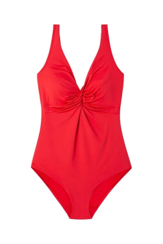 Costume intero con coppe Swim - Rosso