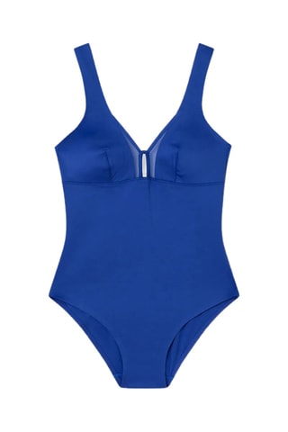 Costume intero con coppe Swim - Blu