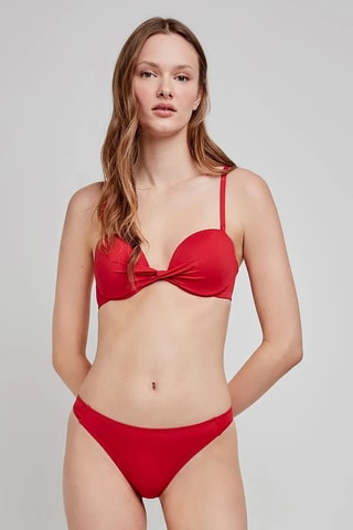 Reggiseno bikini con coppe Swim - Rosso