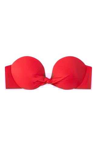 Reggiseno bikini con coppe Swim - Rosso