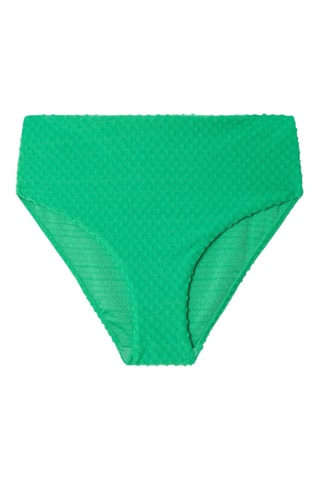 Slip bikini a vita alta Swim - Verde