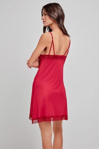 Camicia da notte - Rosso