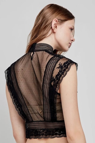 Crop top Intimates - Nero