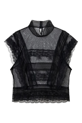 Crop top Intimates - Nero