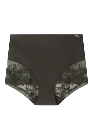 Slip a vita alta Light - Nero