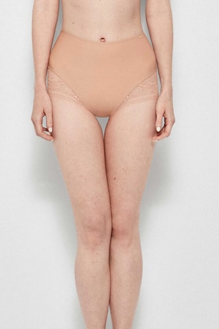 Slip a vita alta Light - Nude