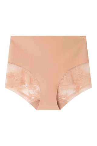 Slip a vita alta Light - Nude