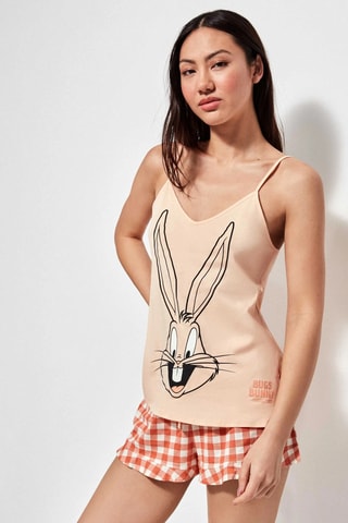 Pigiama Bugs Bunny Looney Tunes - Rosa