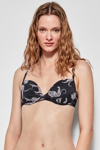 Reggiseno bikini - Bianco e nero