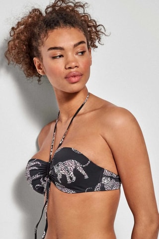 Reggiseno bikini - Bianco e nero