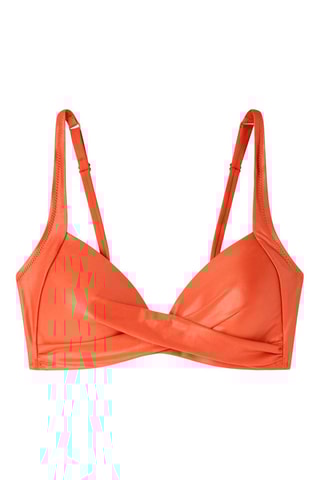 Reggiseno bikini con coppe - Arancione