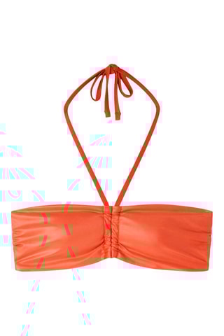 Reggiseno bikini con coppe - Arancione