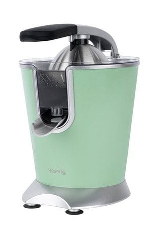 Espremedor de citrinos elétrico - 160 W - Prateado e verde