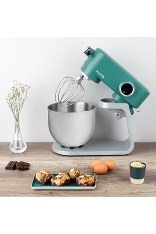 Robô amassador multifunções - 5 l - 800 W - Prateado e verde