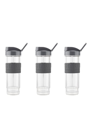 3 garrafas para mini liquidificador - 3 x 570 ml