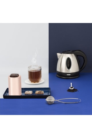 Bollitore elettrico - 1,2 l - 1630 W - Argentato