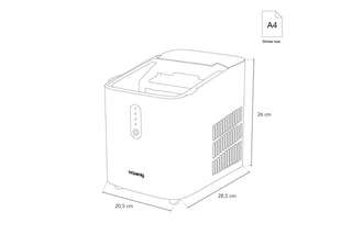 Macchina per ghiaccio - 12 kg