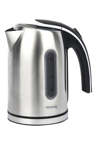 Bollitore elettrico - 1,7 l - 2200 W - Argentato e nero