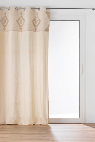 Cortina Kamary - Natural - 140 x 240 cm