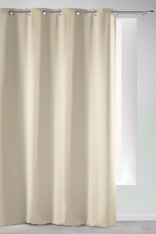 Cortina de poliéster Occult - Natural - 135 x 240 cm