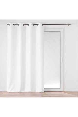 2 cortinas Soline - Blanco - 140 x 260 cm