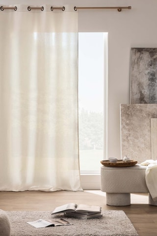 Cortina Cody - Natural - 140 x 260 cm