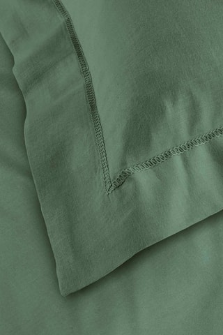 Funda de almohada de algodón 57 hilos/cm² Lina - Verde