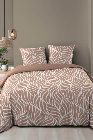 Juego de nórdico de algodón 57 hilos/cm² - Moca