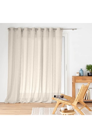 Visillo Carlin - Beige - 300 x 240 cm