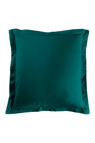Funda de almohada de algodón 57 hilos/cm² Lina - Esmeralda