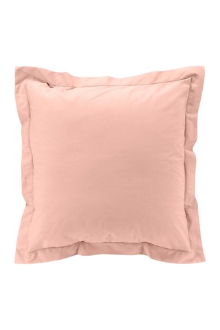 Funda de almohada de percal de algodón 78 hilos/cm² Percaline - Rosa