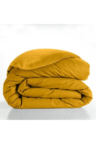 Funda nórdica de algodón 57 hilos/cm² - Amarillo