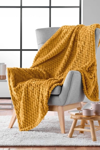 Manta Mini Frosty - Ocre - 125 x 150 cm